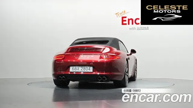 PORSCHE 911 Carrera S Cabriolet 2012 — photo 4 sur 20