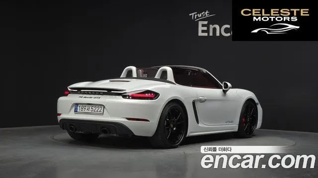 PORSCHE 718 Boxster 4.0 GTS 2022 — photo 2 sur 20