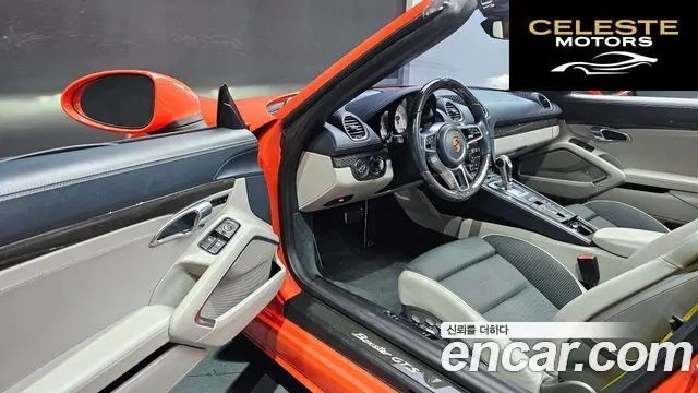 PORSCHE 718 Boxster 2.5 GTS 2018 — photo 11 sur 20