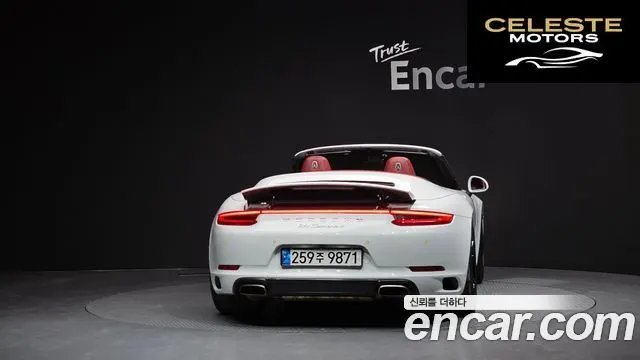 PORSCHE 911 Carrera 4 Cabriolet 2018 — photo 4 sur 20