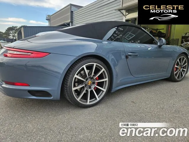 PORSCHE 911 Carrera 4S Cabriolet 2017 — photo 13 sur 18