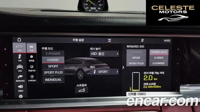 PORSCHE Panamera (971) 2.9 AWD E-High 2019 — photo 16 sur 20