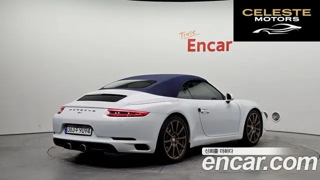 PORSCHE 911 Carrera Cabriolet 2017 — photo 2 sur 20