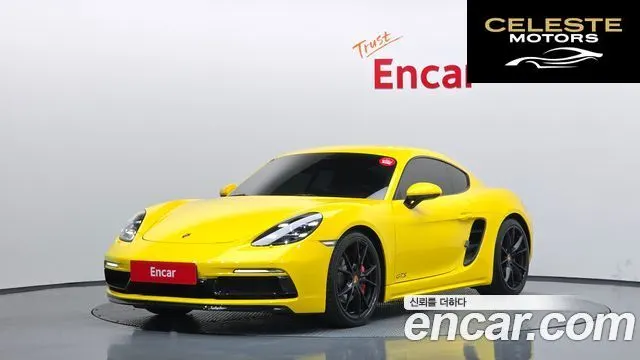 PORSCHE 718 Cayman 2.5 GTS 2018 — photo 1 sur 20