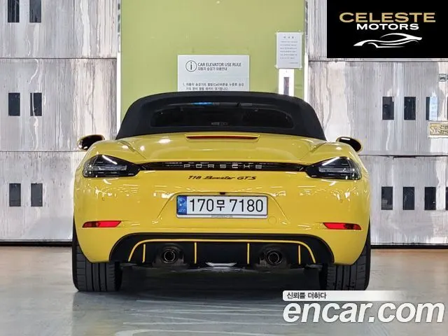 PORSCHE 718 Boxster 4.0 GTS 2022 — photo 4 sur 26