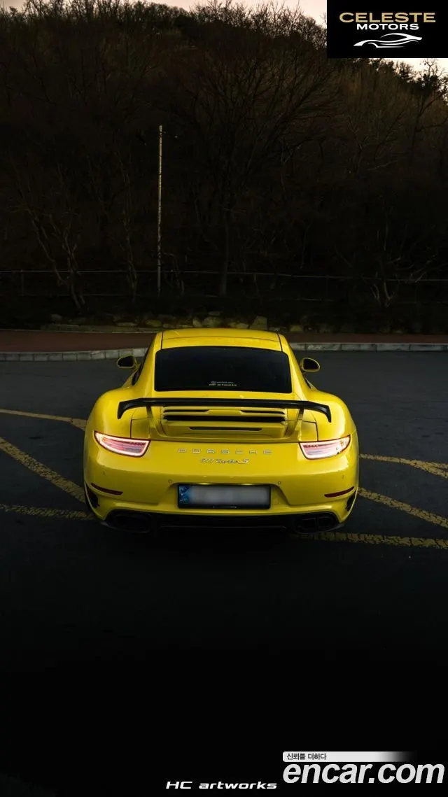 PORSCHE 911 Turbo S 2014 — photo 2 sur 13