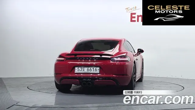PORSCHE 718 Cayman 2.5 GTS 2019 — photo 4 sur 20