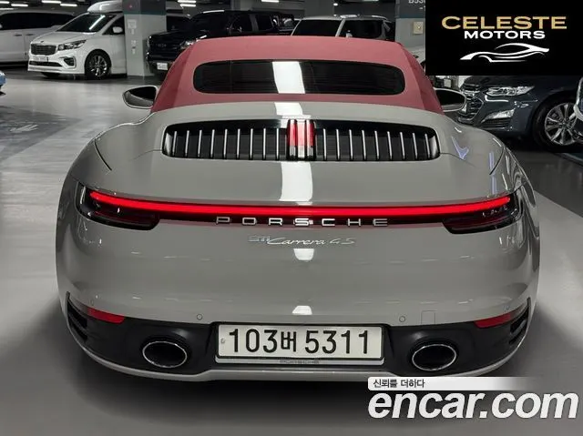 PORSCHE 911 (992) Carrera 4S Cabriolet 2020 — photo 4 sur 26