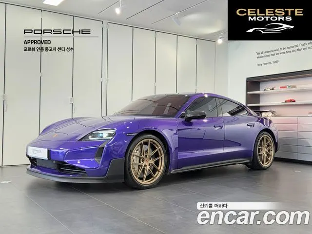 PORSCHE Taycan Turbo GT Package 2025 — photo 13 sur 18
