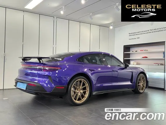 PORSCHE Taycan Turbo GT Package 2025 — photo 2 sur 18