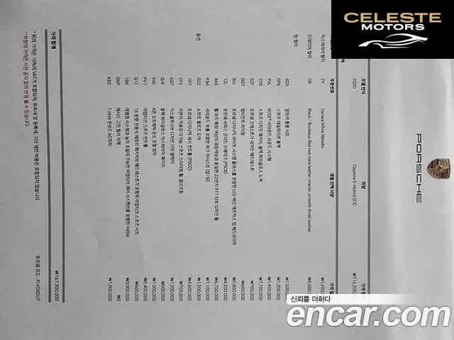 PORSCHE Cayenne (PO536) 3.0 E-High 2020 — photo 20 sur 26