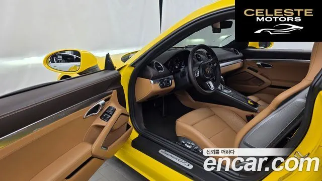 PORSCHE 718 Cayman 4.0 GTS 2021 — photo 10 sur 20