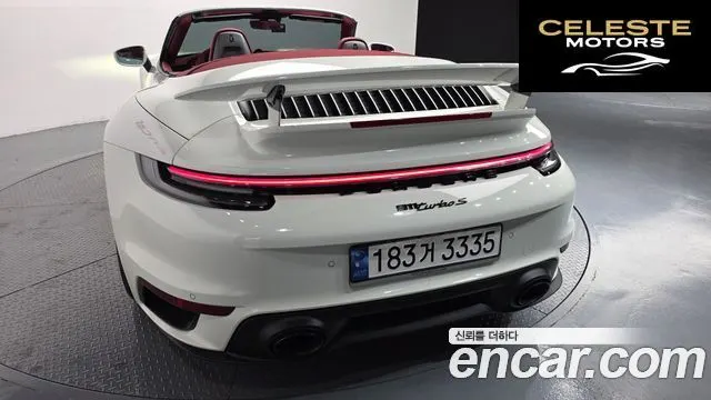 PORSCHE 911 (992) Turbo S Cabriolet 2023 — photo 20 sur 20