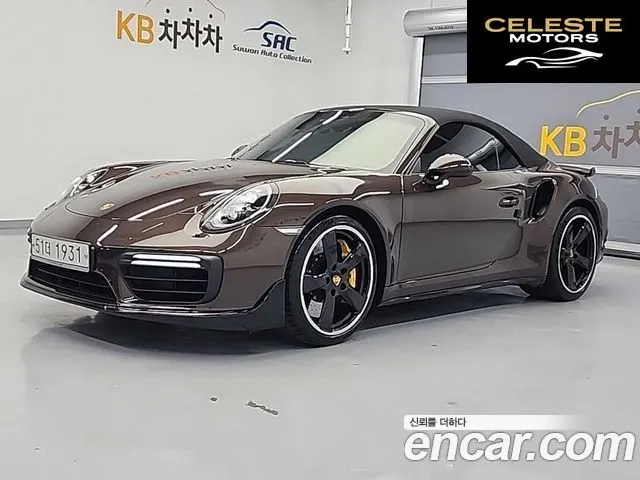 PORSCHE 911 Turbo S Cabriolet 2018 — photo 24 sur 25
