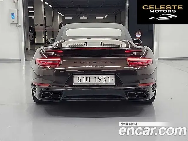 PORSCHE 911 Turbo S Cabriolet 2018 — photo 3 sur 25