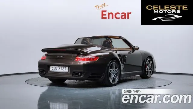 PORSCHE 911 Turbo Cabriolet 2009 — photo 2 sur 20