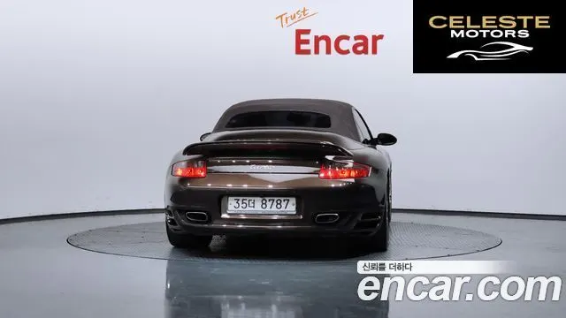 PORSCHE 911 Turbo Cabriolet 2009 — photo 3 sur 20