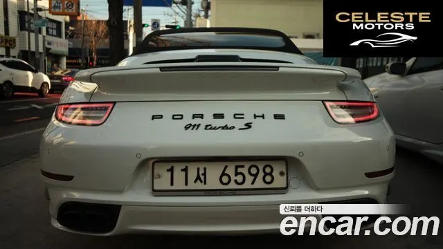 PORSCHE 911 Turbo S Cabriolet 2015 — photo 4 sur 26