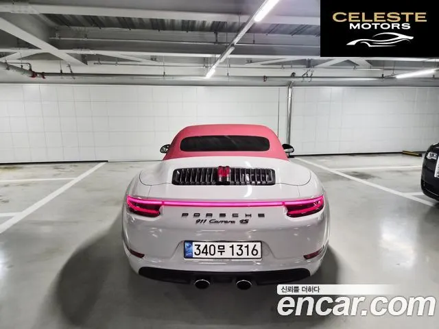 PORSCHE 911 Carrera 4 Cabriolet 2017 — photo 4 sur 13