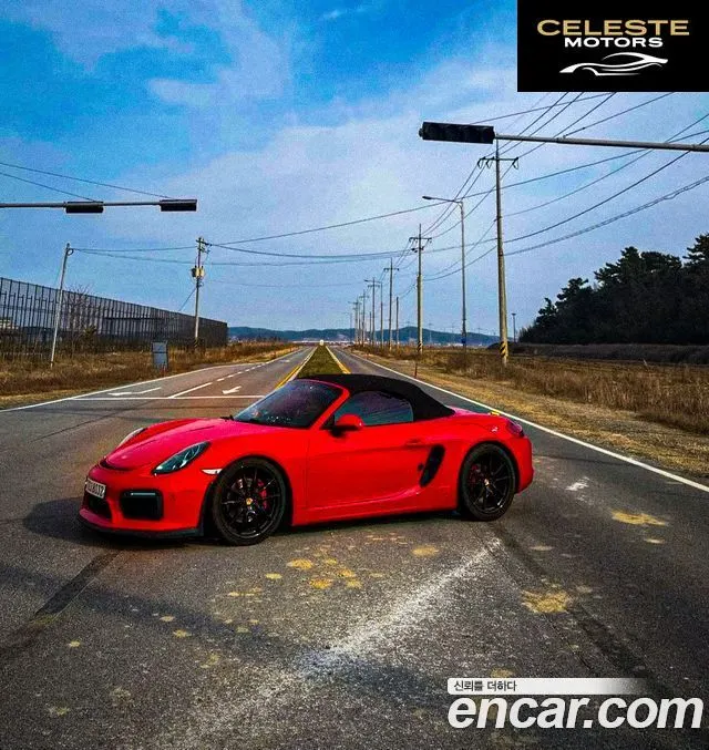 PORSCHE Boxster S 3.4 2015 — photo 14 sur 15