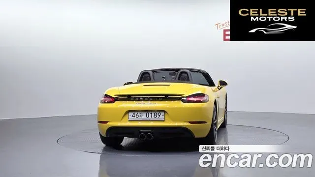 PORSCHE 718 Boxster S 2.5 2017 — photo 4 sur 20