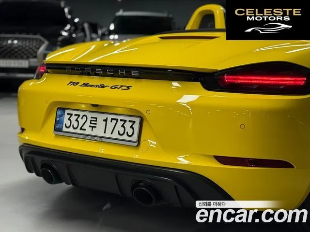 PORSCHE 718 Boxster 4.0 GTS 2021 — photo 18 sur 26