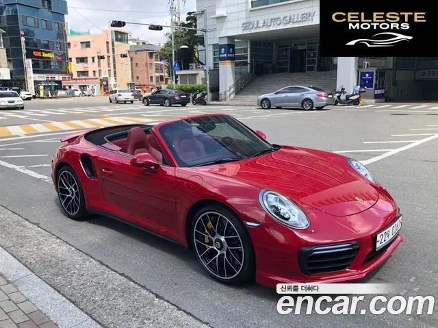 PORSCHE 911 Turbo S Cabriolet 2017 — photo 18 sur 26
