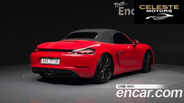PORSCHE 718 Boxster 2.0 2018 — photo 20 sur 20