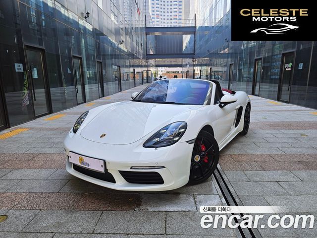 PORSCHE 718 Boxster S 2.5 2018 — photo 23 sur 26