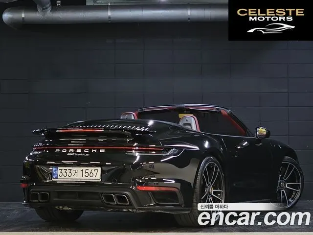 PORSCHE 911 (992) Turbo S Cabriolet 2021 — photo 4 sur 26