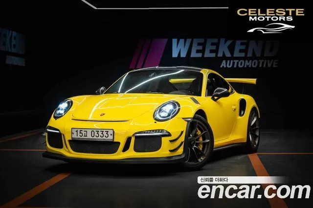 PORSCHE 911 GT3 RS 2016 — photo 1 sur 8