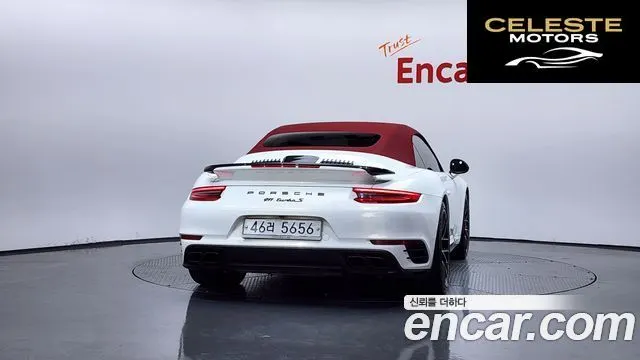PORSCHE 911 Turbo S Cabriolet 2019 — photo 3 sur 30