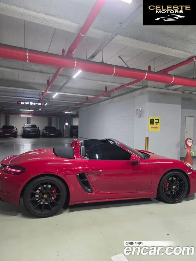 PORSCHE 718 Boxster 4.0 GTS 2021 — photo 5 sur 16