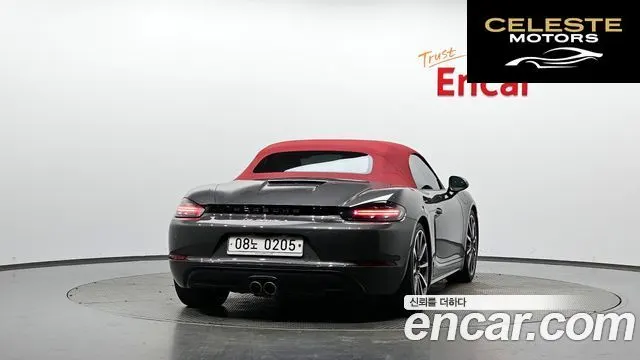 PORSCHE 718 Boxster S 2.5 2017 — photo 31 sur 33
