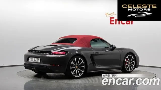 PORSCHE 718 Boxster S 2.5 2017 — photo 32 sur 33