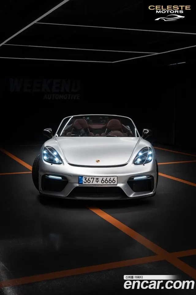 PORSCHE 718 Boxster 4.0 Spyder 2020 — photo 11 sur 16