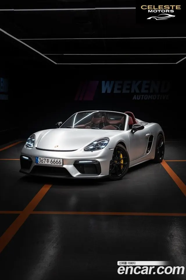 PORSCHE 718 Boxster 4.0 Spyder 2020 — photo 2 sur 16