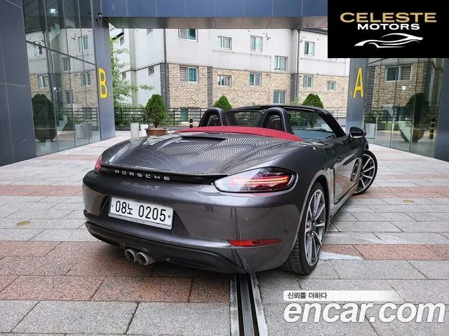 PORSCHE 718 Boxster S 2.5 2017 — photo 3 sur 26