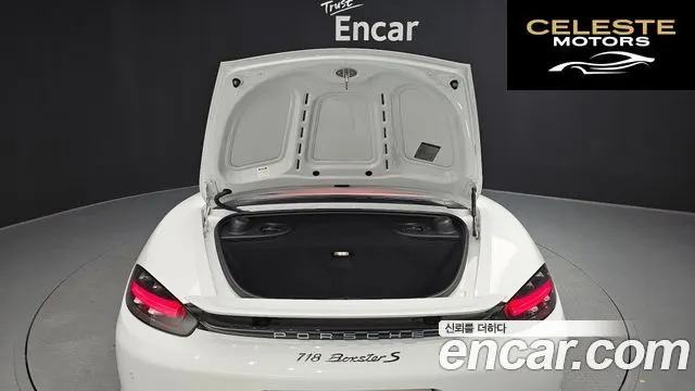 PORSCHE 718 Boxster S 2.5 2017 — photo 20 sur 26