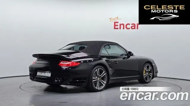 PORSCHE 911 Turbo Cabriolet 2010 — photo 2 sur 20