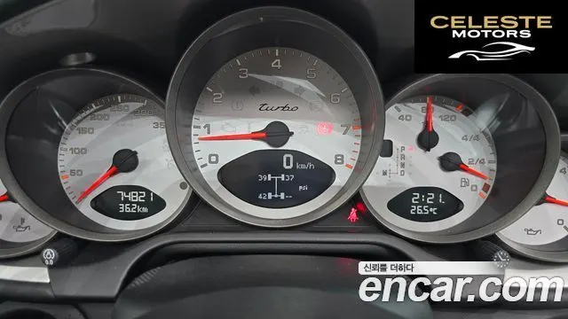 PORSCHE 911 Turbo Cabriolet 2010 — photo 8 sur 20