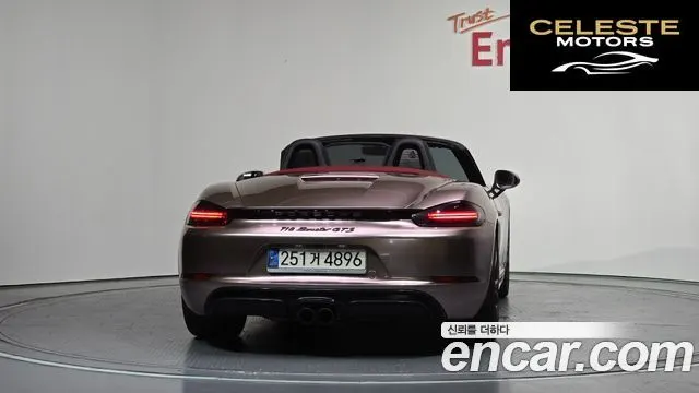 PORSCHE 718 Boxster 2.5 GTS 2018 — photo 4 sur 30