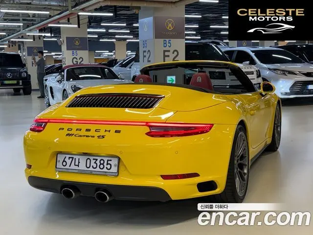 PORSCHE 911 Carrera 4S Cabriolet 2017 — photo 4 sur 26